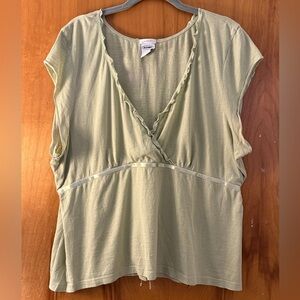 Old Navy Sage Green Women's Blouse